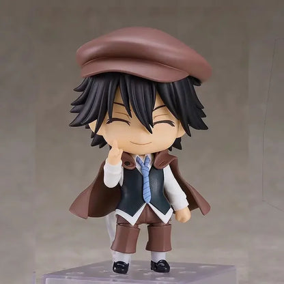 Bungo Stray Dogs: 10cm Anime Cute Nakahara Action Figure  Figurine Edogawa Rampo Figure Dazai Osamu Toy Model PVC Collection Gift