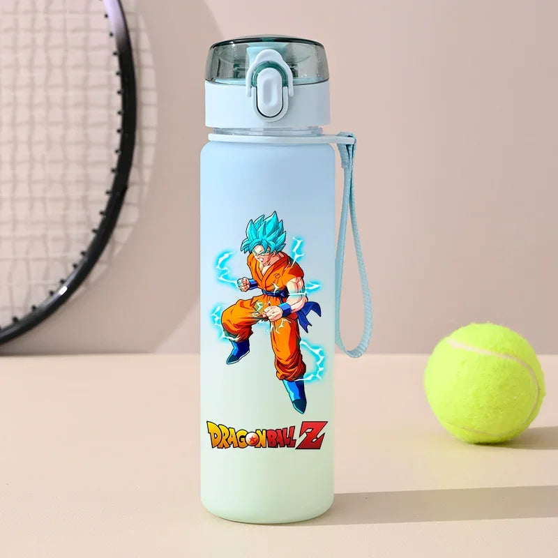 Dragon Ball : 550ml Son Goku SaiyanOutdoor Sports Portable Large Capacity Water Bottle Drinking Water Cup Holiday Childrens Gifts