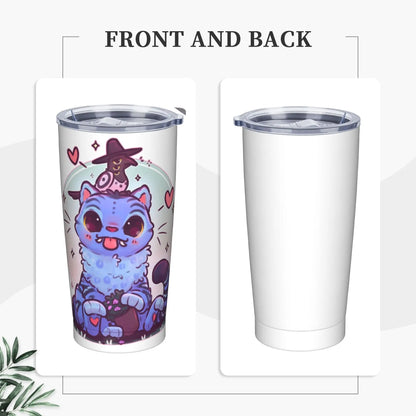 K-Pop Demon Hunters - Zoey  Tumbler Vacuum Insulated  Thermal Cup Stainless Steel Double Wall Mug Hot Cold Drink