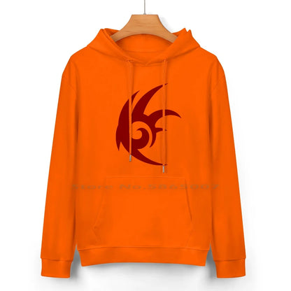 Sonic The Hedgehog: Shadow Logo Cotton Hoodie Sweater 24 Colors Shadow Hedgehog Logo Icon Game 100% Cotton Hooded Sweatshirt