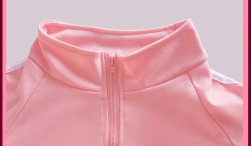 Bocchi The Rock:  Cosplay Gotoh Hitori Costume The Rock Pink School JK Uniform Sportswear Coat Skirt Full Set for Women Girls