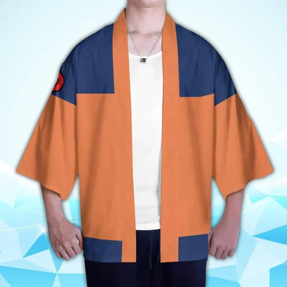 Naruto: Akatsuki Uzumaki Itachi Red Cloud Kimono Shirt Haori Yukata Printing Cosplay Robe Costume Christmas Festival Gifts