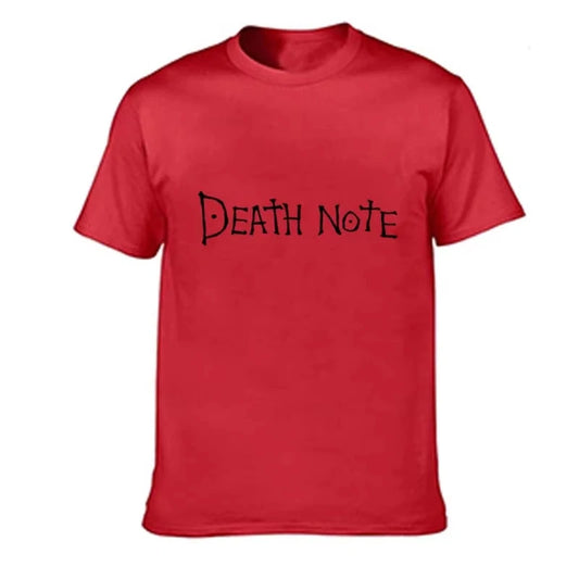 Death Note:Harajuku Anime  Printed T Shirt Trendy T-shirts Fan T-shirt