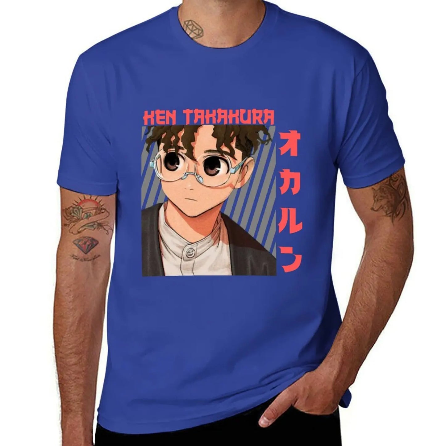 Dandadan: Okarun In Japanese - Ken Takakura T-shirt anime clothes new edition sublime