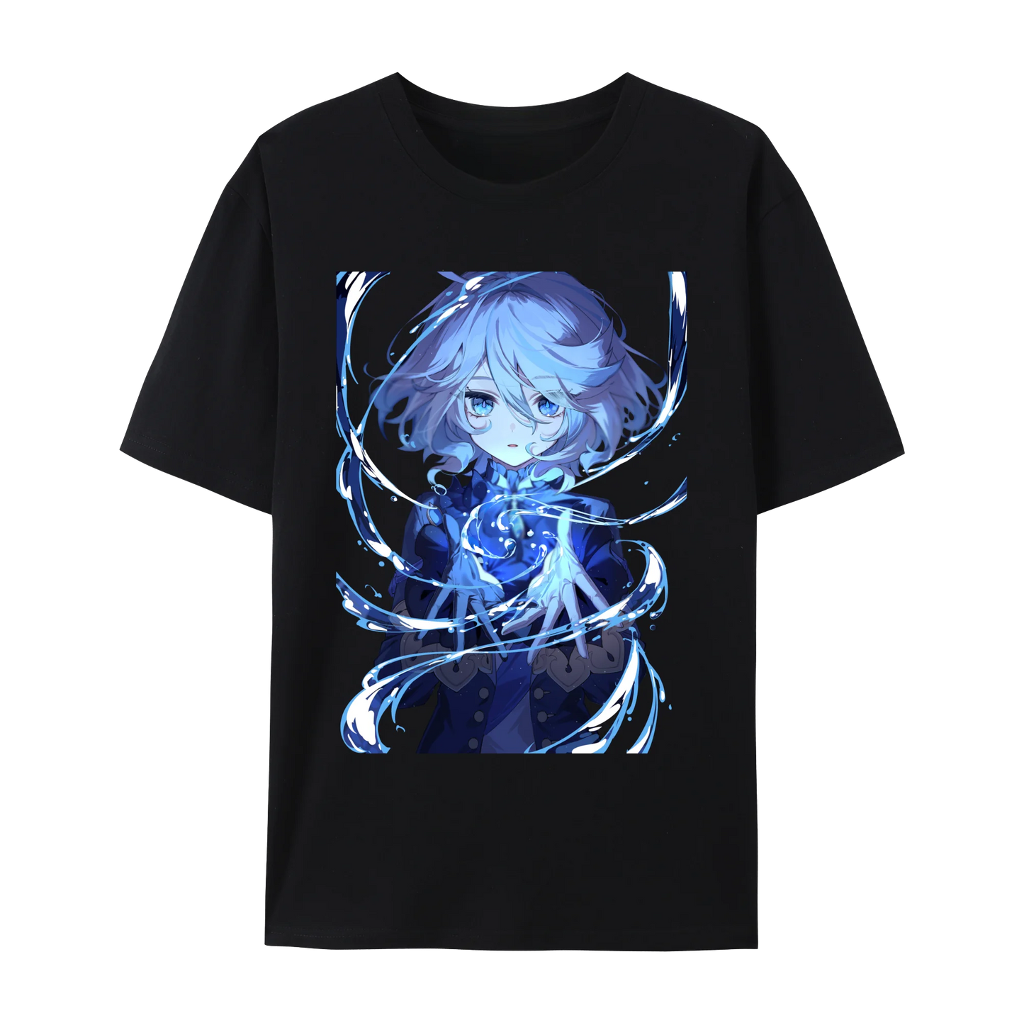 Genshin Impact: Furina Impression Unisex Short Sleeve Crewneck T-Shirt
