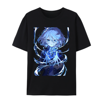 Genshin Impact: Furina Impression Unisex Short Sleeve Crewneck T-Shirt