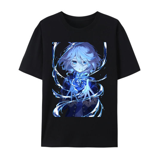 Genshin Impact: Furina Impression Unisex Short Sleeve Crewneck T-Shirt
