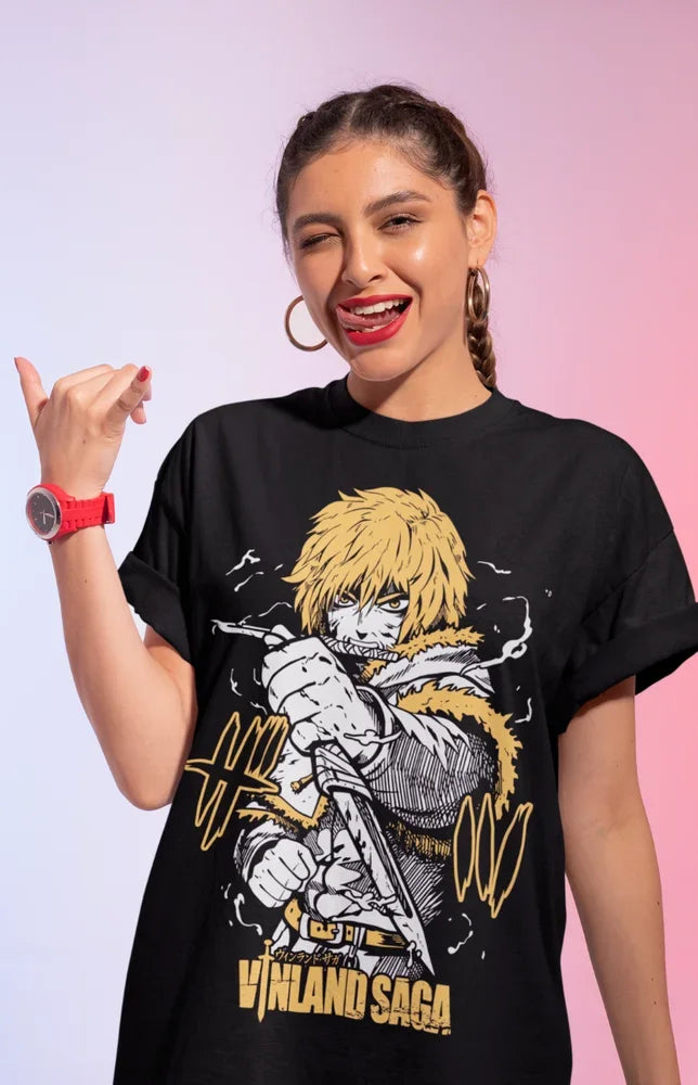 Vinland Saga: Shirt Thorfinn Tee Askeladd Anime Manga Unisex T-Shirt Soft Tee