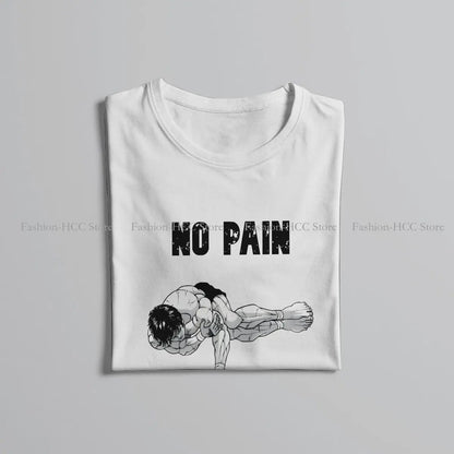 Baki Hanma: No Pain No Again Unique Polyester Top Quality Creative