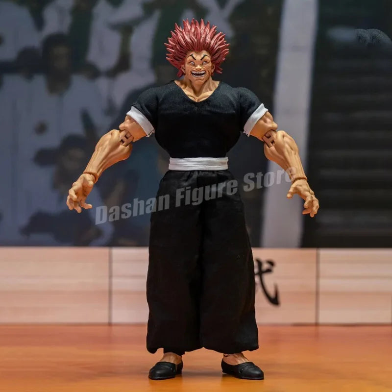 Baki: Hanma Son Of Ogre Action Figure Hanma Yuujiro Figurine Ko Fighting PVC Collection Anime Yujiro Figures Model Toys Gifts