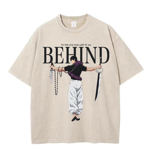 Jujutsu Kaisen: Fushiguro Toji Tshirts Gothic Harajuku Streetwear Summer