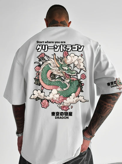 Dragon Ball: Print Harajuku Y2K Men Women T-shirt Outdoor Street Casual Trendy Loose Sport Comfort Versatile Short-sleeve Summer