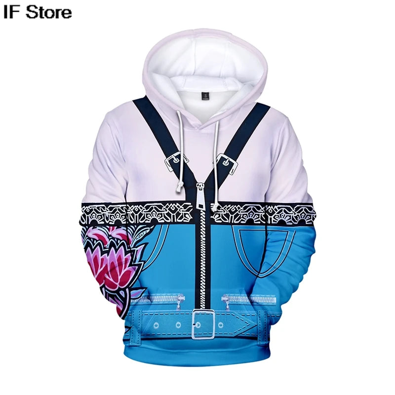 KPop Demon Hunters: 3Dhoodies boys Girls Harajuku Hoodie men Women Y2K Clothing Fashion Loose Sweatshirt Pullover Trend Hoodies