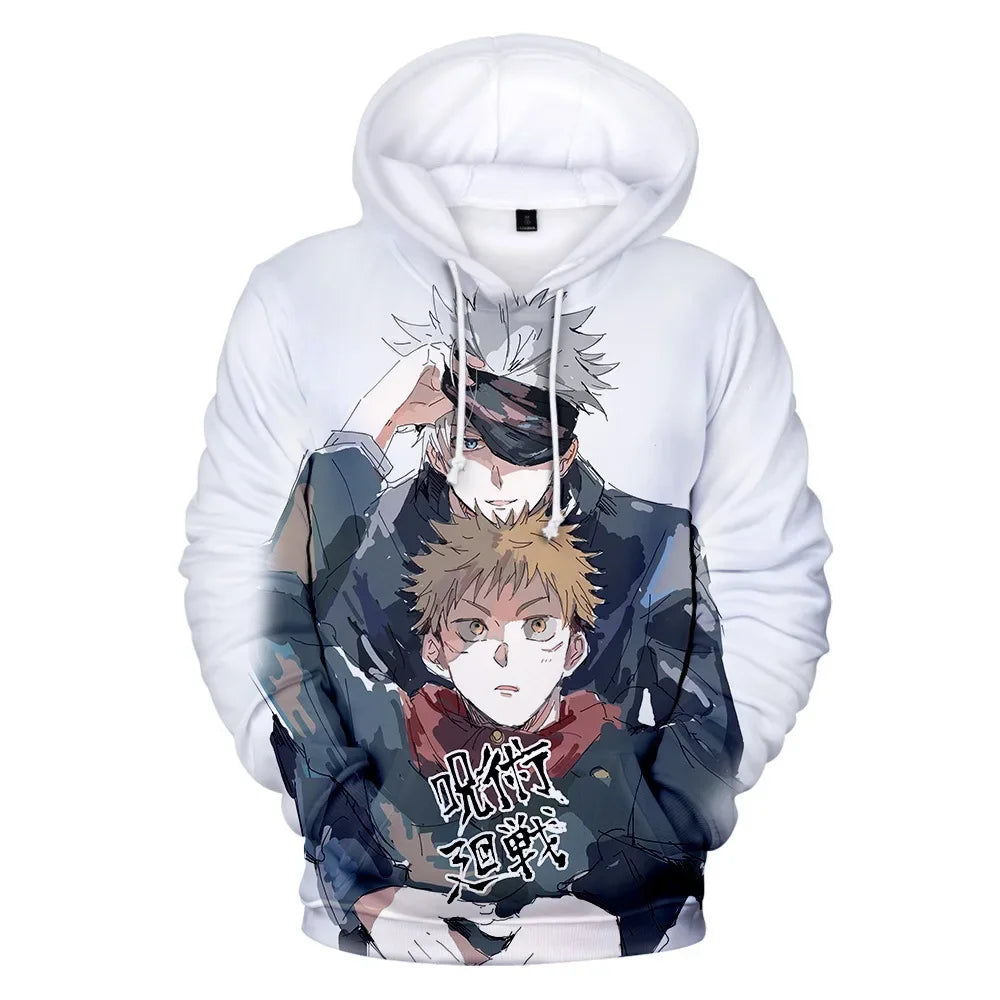 Jujutsu Kaisen: Hoodies Sweatshirts Men/Women Fashion Streetwear Autumn Winter y2k Plus Size Men's Clothing ﻿