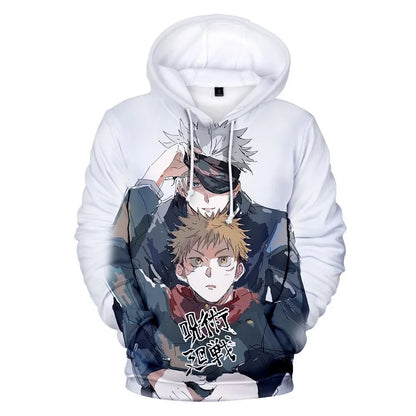 Jujutsu Kaisen: Hoodies Sweatshirts Men/Women Fashion Streetwear Autumn Winter y2k Plus Size Men's Clothing ﻿