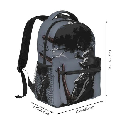Afro Samurai: Backpack Hot Sale Daypack Large Capacity School Bag Shoulder Bags