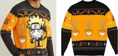 One Piece: Luffy Christmas One Piece Ugly Christmas Sweatshirt Cartoon Japan Anime Men Women Pullover Kawaii Tops Couple Hoodie