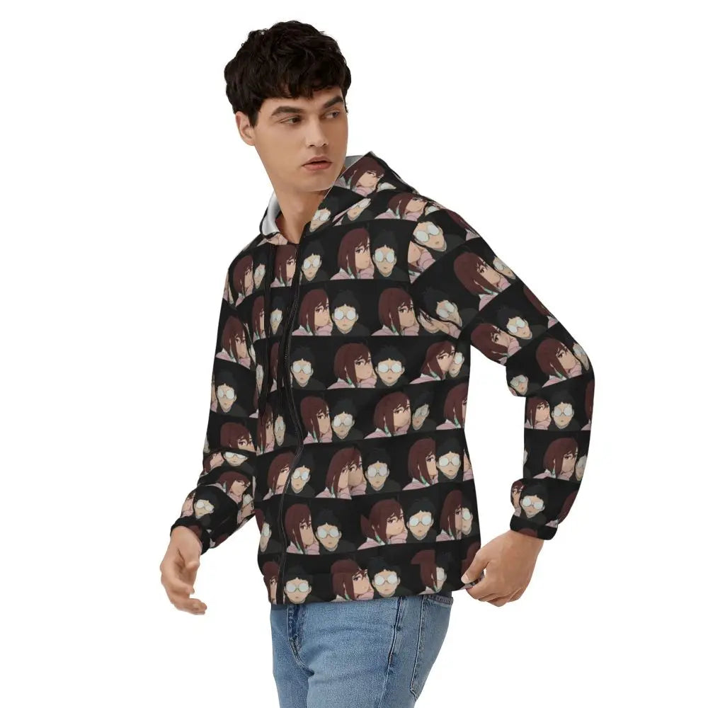 Dandadan: Zipper Hoodies Hip Hop Pullover Autumn Winter Men Women Sweatshirts Long Sleeve Tops