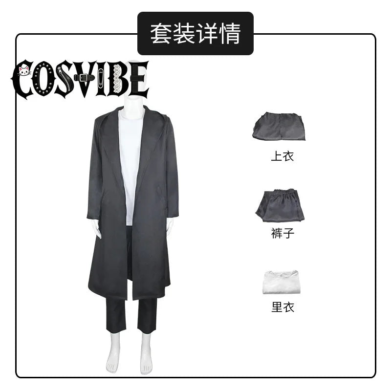 Solo Leveling: Seong Jin woo Cosplay Uniform Costume  Roleplay Coat Pants Outfits Halloween Carnival Party Disguise Suit