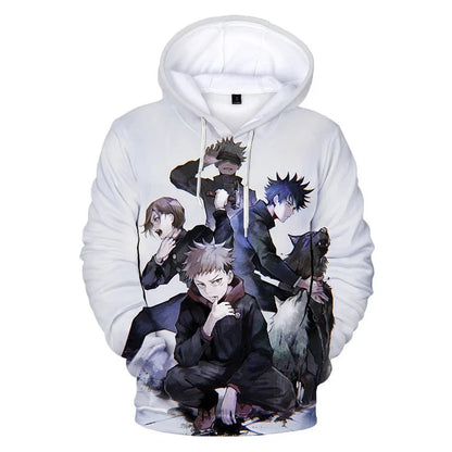 Jujutsu Kaisen: Hoodies Sweatshirts Men/Women Fashion Streetwear Autumn Winter y2k Plus Size Men's Clothing ﻿