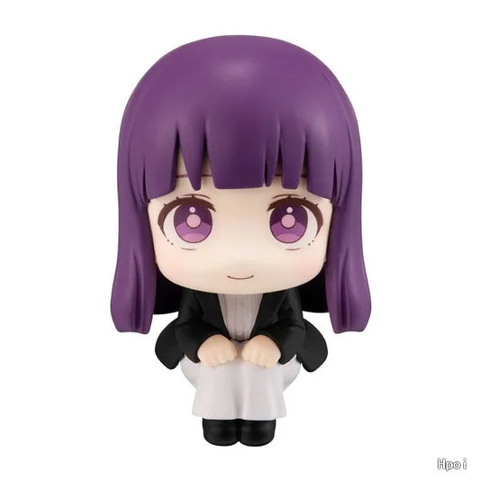 Frieren: 🥰 11CM Anime Sousou no Frieren Figure Look Up Doll Fern Cute Model Sitting Posture Toy Collection Aciton Figure Doll