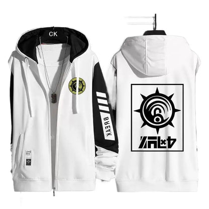 Gachiakuta:  Zip Up Hoodie Rude Riyo Costume Casual Harajuku Long Sleeves Men Women Zipper Hoodies Sweatshirt Outerwear Coat