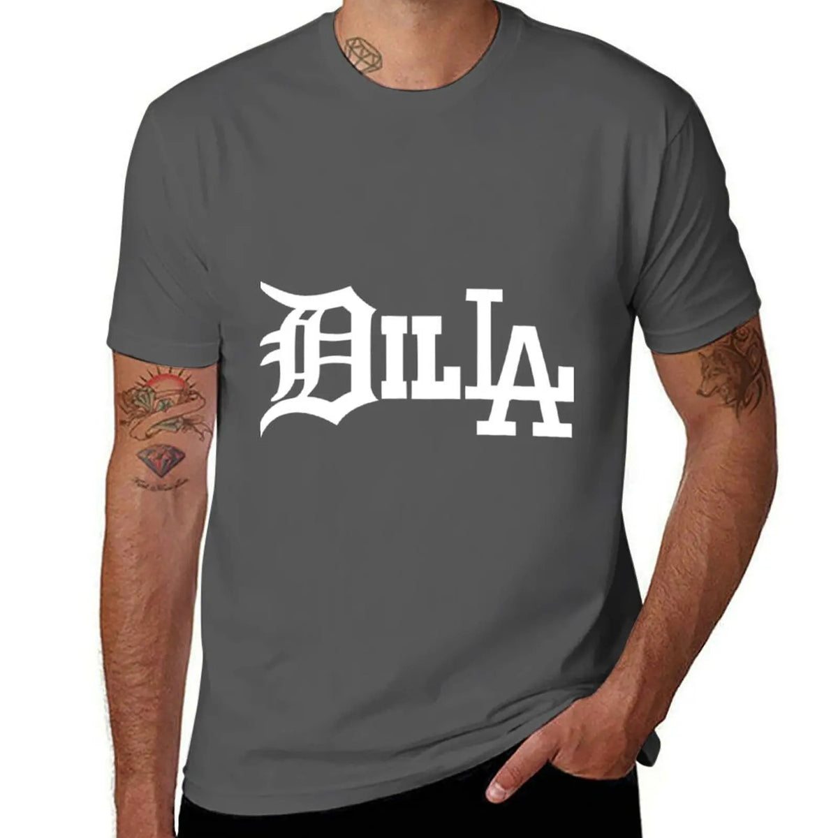 J Dilla: T-Shirt Soft Casual Short Sleeve Cotton Tee T-Shirt