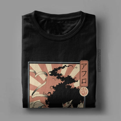 Afro Samurai:  Ukiyo-E Samurai T Shirt Men Pure Cotton Vintage