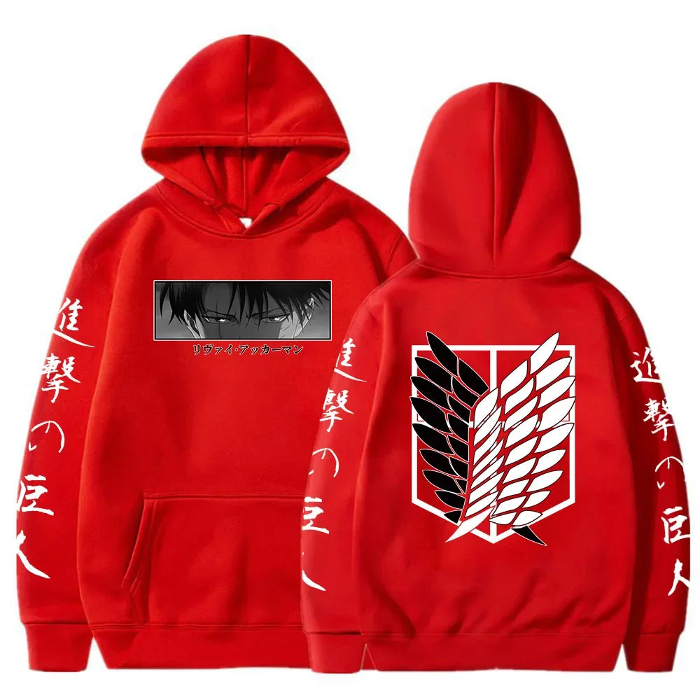 Attack On Titan: Anime Zipper Hoodie Sports Coat Sportswear Role Playing Women Sportswear Autumn Hoodie Fashionable Hoodie Rtable Womens Clothing