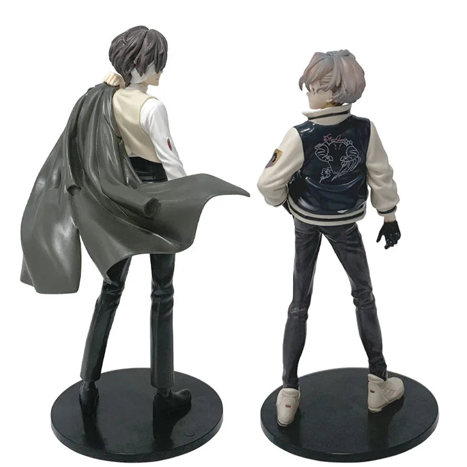 Bungo Stray Dogs:  7-22cm Dazai Osamu Noodles Press Figure Japanese Cartoon Figurines Collection Cute Toys
