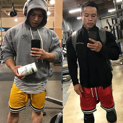 Baki Hanma: Active Athletic Shorts for  Print Breathable Quick Dry Basketball Shorts with Zippered Pockets Gym Fitness