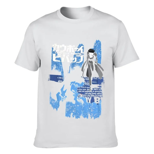 Cowboy Bebop : New Fashion Top Tees Spike Anime Opening Credits Officially Printed heavyweight Sweatshirt Licensed Adult T-Shirt