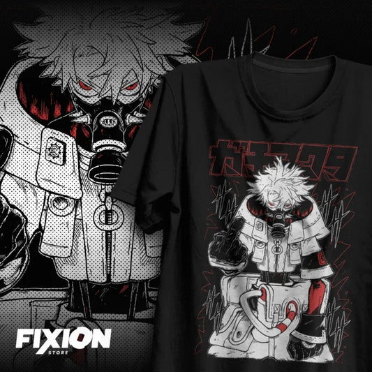 Gachiakuta: Loose Oversized Y2k Short Sleeve Anime T-Shirt Male Clothing Casual Heavy Cotton Top Tee