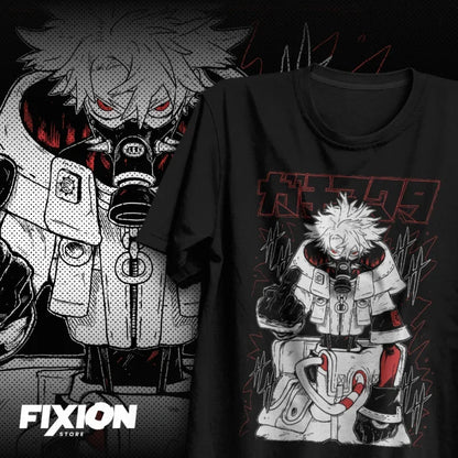 Gachiakuta: Loose Oversized Y2k Short Sleeve Anime T-Shirt Male Clothing Casual Heavy Cotton Top Tee