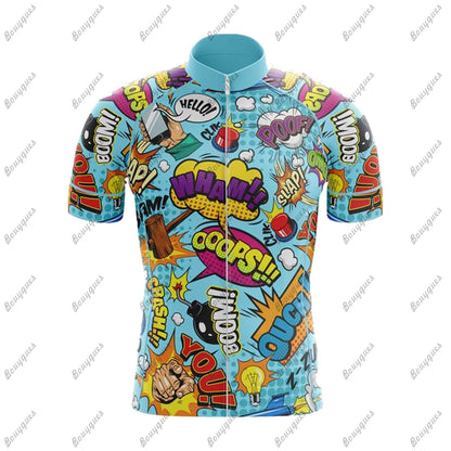 Yowamushi Pedal: Team Men Cycling Jersey MTB Maillot Bike Shirt Downhill Jersey High Quality Pro Team Tricota Mountain Bicycle Clothing