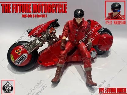 Akira: ACE TOYZ ANS-001 1/15 Scale Male Soldier  Future Motorcycle Combat Vehicle Driver Model Accessories Fit  Action Figure