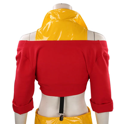 Cowboy Bebop: Cosplay MINISO Faye Valentine Fantasy Anime Costume Disguise Adult Women Cosplay Roleplay Fantasia Outfits Female