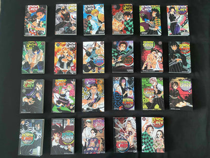 Demon Slayer :  English - Vol 1-23 Japan Youth Teen Fantasy Science Mystery Suspense Manga Comic Book Manga Books in