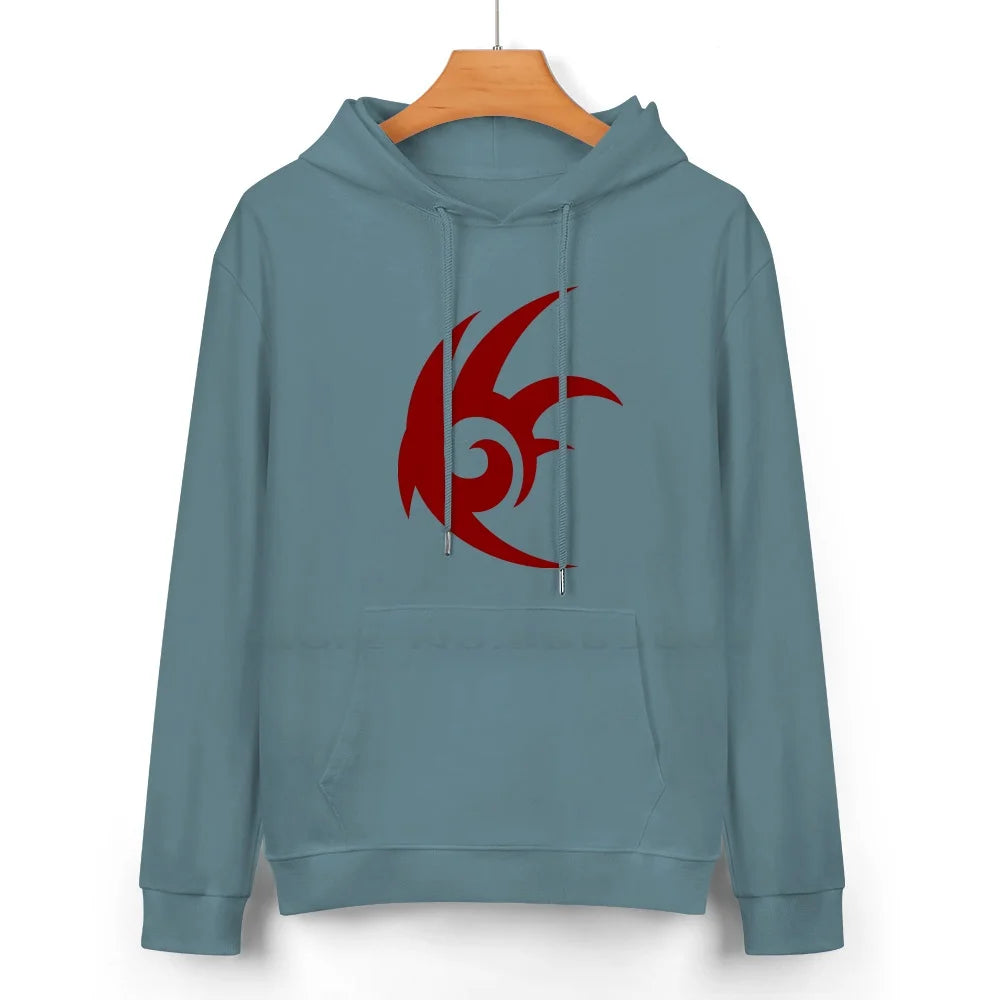 Sonic The Hedgehog: Shadow Logo Cotton Hoodie Sweater 24 Colors Shadow Hedgehog Logo Icon Game 100% Cotton Hooded Sweatshirt