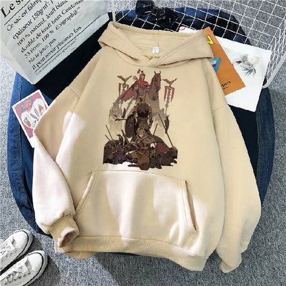 Vinland Saga: hoodie streetwear 90s Korean style gothic Hooded Shirt