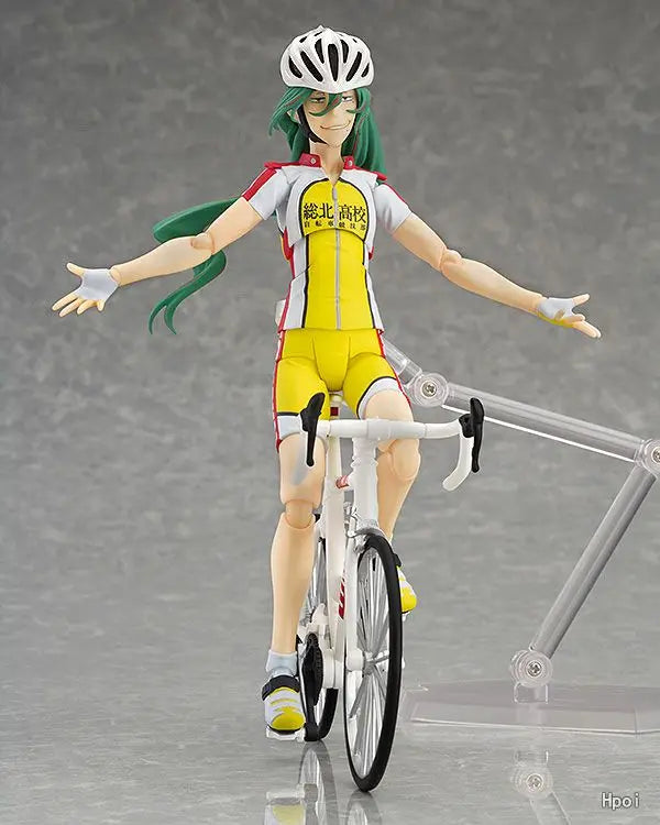Yowamushi Pedal: Figma#251 GRANDE ROAD Yusuke Makishima 15.5cm PVC Anime Figure Toy Gift Ornament