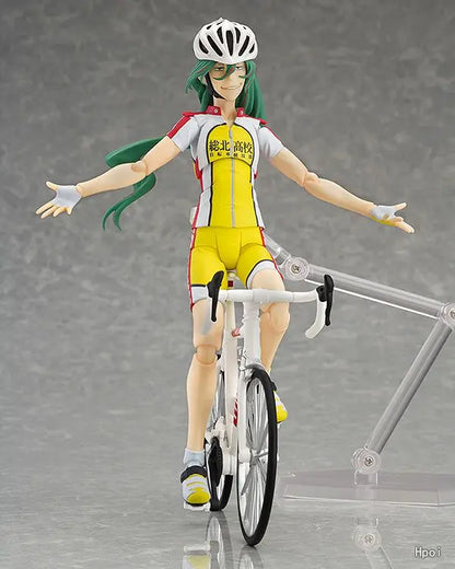 Yowamushi Pedal: Figma#251 GRANDE ROAD Yusuke Makishima 15.5cm PVC Anime Figure Toy Gift Ornament