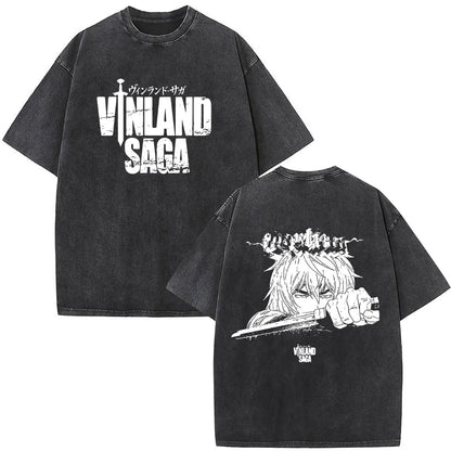 Vinland Saga: Manga Thorfinn Karlsefni T Shirt Men's Women Summer Fashion Casual O-Neck Oversized T-shirts