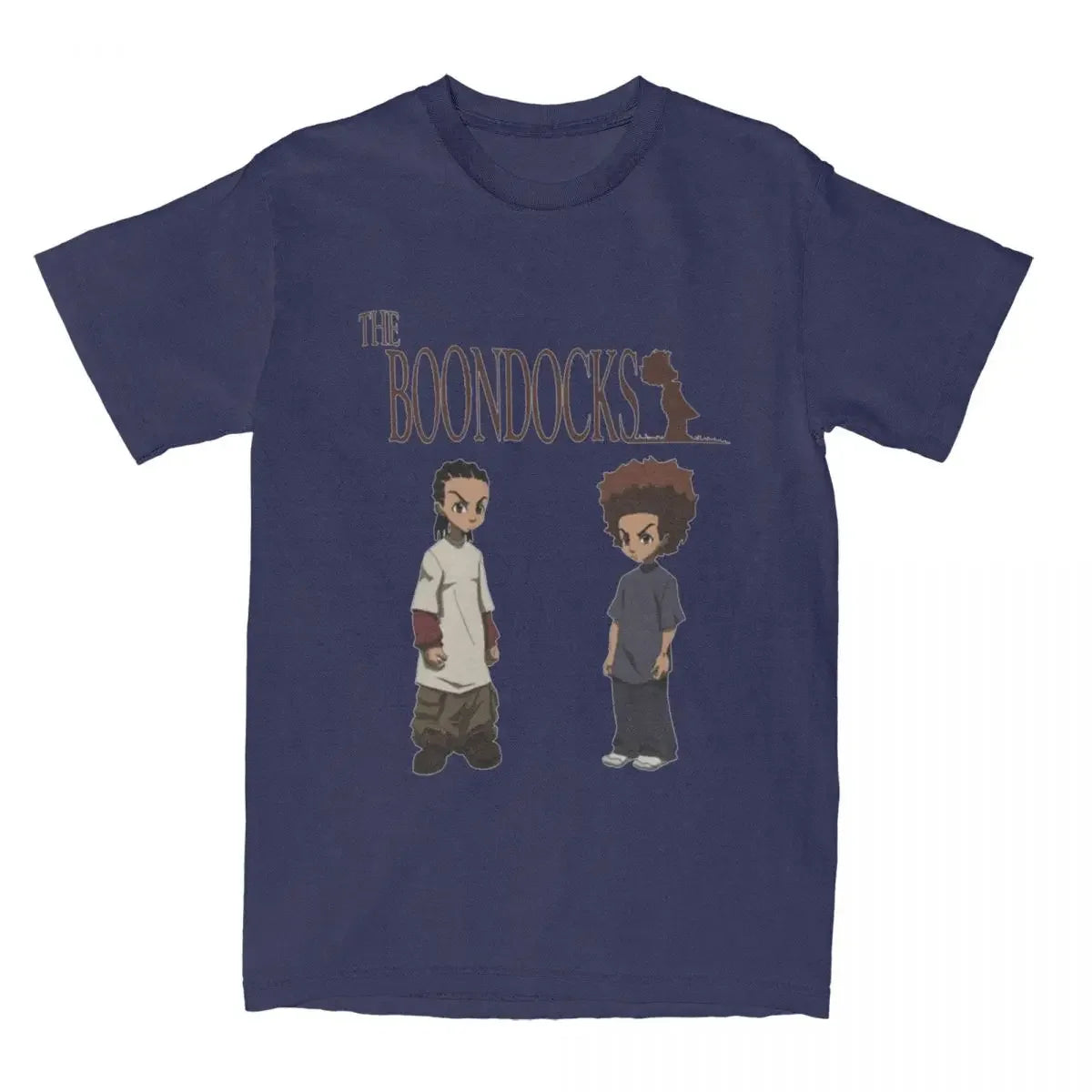 The Boondocks: Riley Huey Freeman T Shirt Stuff 100% Cotton Clothes Vintage Short Sleeve Tee Graphic Printing T-Shirt