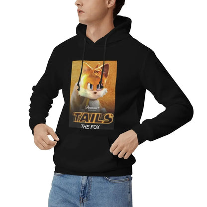 Sonic The Hedgehog : Tails The Fox  Hoodies Men's Women Casual Pullover Sweatshirts Harajuku Long Sleeve Hooded Autumn Winter