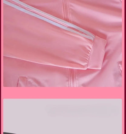 Bocchi The Rock:  Cosplay Gotoh Hitori Costume The Rock Pink School JK Uniform Sportswear Coat Skirt Full Set for Women Girls