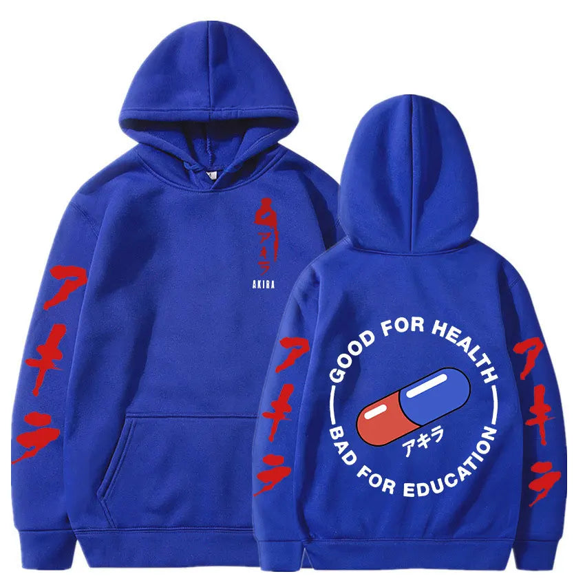 Akira Print: Sweatshirts  Unisex Fashion Sweatshirt Oversized Hoodie long Sleeves Pullover Coat