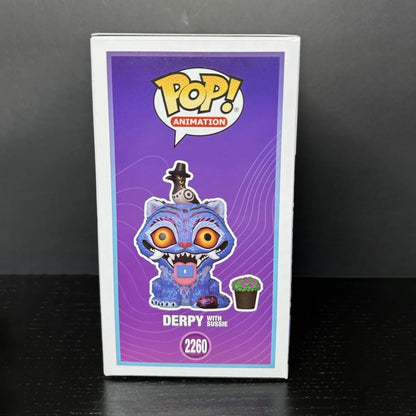 KPop Demon Hunters: Derpy with Sussie (Glow)Figure Funko Pop! #2260 Official Authentic Limited Edition Figures KPop Fans Gift Toy