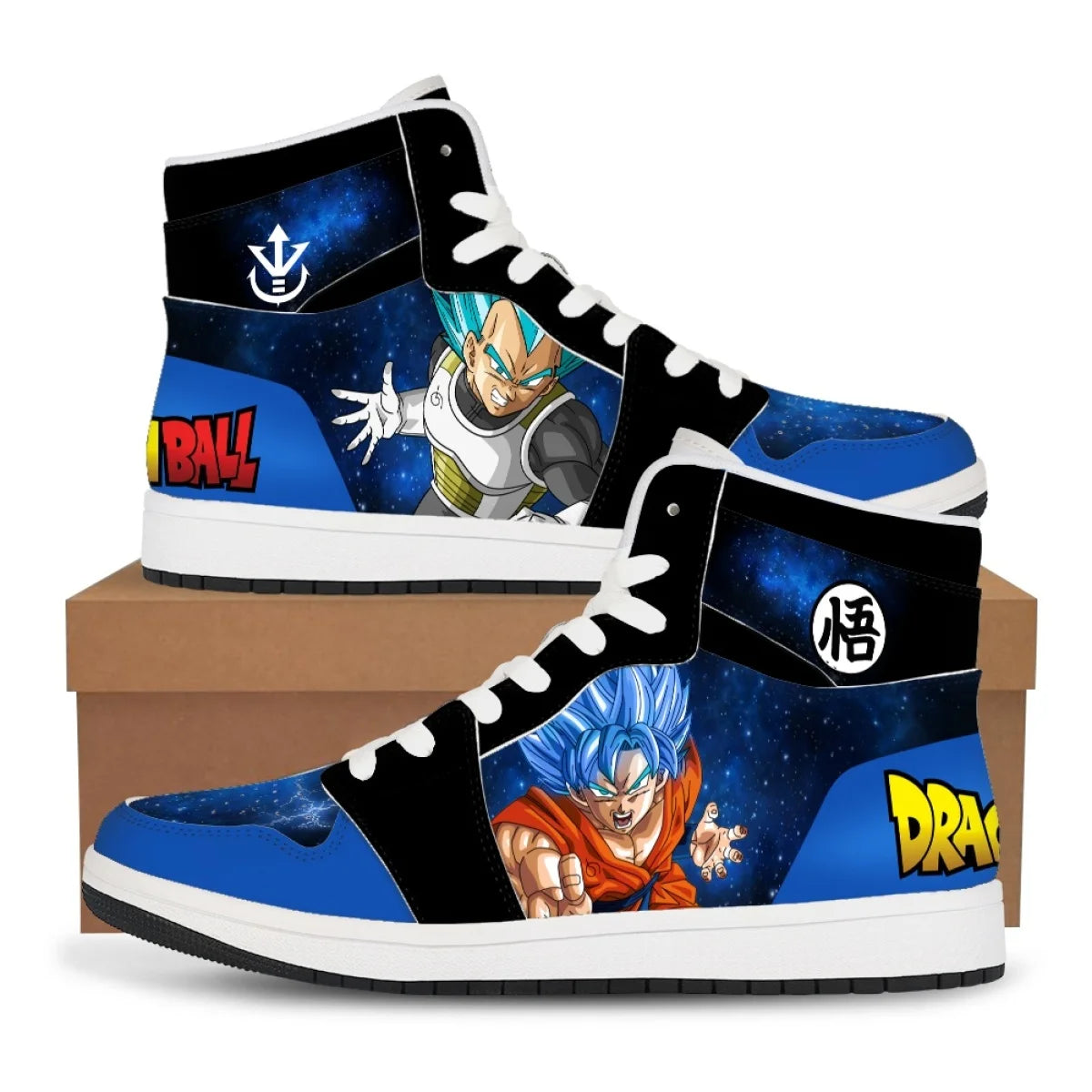 Dragon Ball Z: Super Anime Son Goku Sneakers Cartoon Printing Comfortable Flat Shoes Casual Shoes Basketball Shoes Birthday Gift