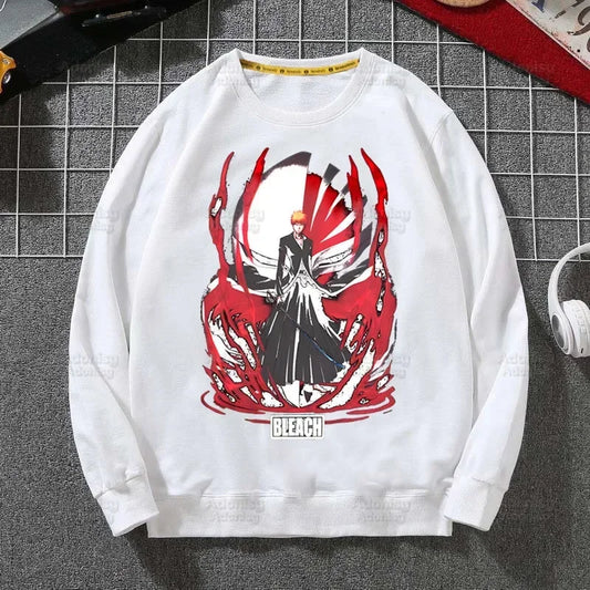 Bleach: Kurosaki Ichigo Autumn Pullover Sweatshirts